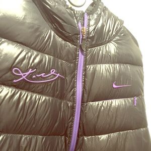 Signature Kobe black/purple Nike winter jacket